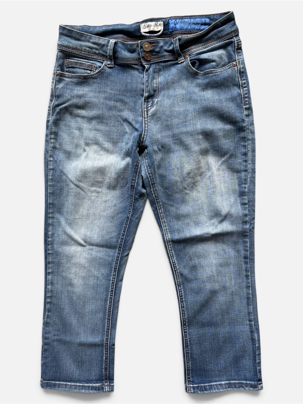 Indigo Rein Curvy Crop Jeans - Size 9